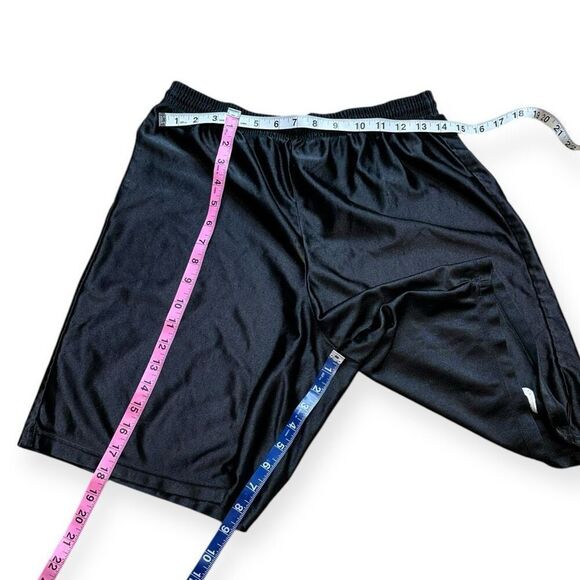 NIKE Men’s Black Solid Drawstring Athletic Shorts Size Medium - Picture 4 of 4